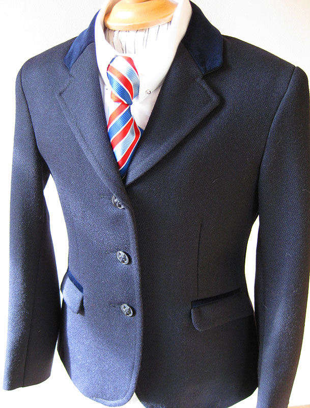 Navy, Black & Pinstripe Show Jackets Link